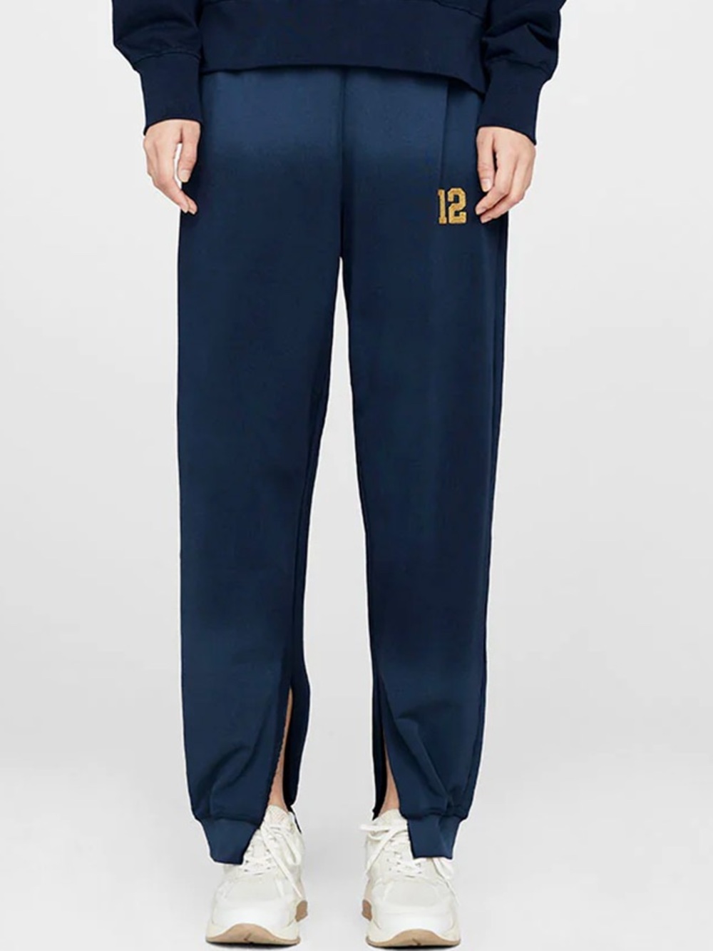 EUC Anine Bing Tyler Joggers in Washed Navy Size S